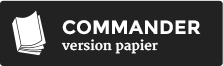 Commander - version papier